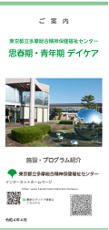 ご案内、思春期、青年期デイケアのリーフレット